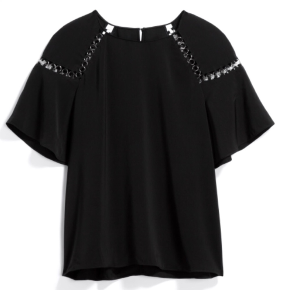 NWT Goldray Embellishment Detail Blouse